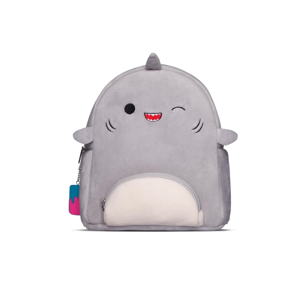 Squishmallows - Gordon Plush Mini Rucksack Kinder - Grau